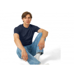 Футболка HD Fit короткий рукав с эластаном, мужская, тёмно-синий, темно-синий, фото 1