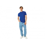 Футболка HD Fit короткий рукав с эластаном, классический синий, фото 3