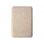 Портативное зарядное устройство Wheatty, 5000 mAh, бежевый, фото 2