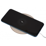 Беспроводное зарядное устройство Wheatty, 5W, бежевый, фото 1