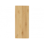 Внешний аккумулятор из бамбука Bamboo, 5000 mAh, натуральный, фото 2