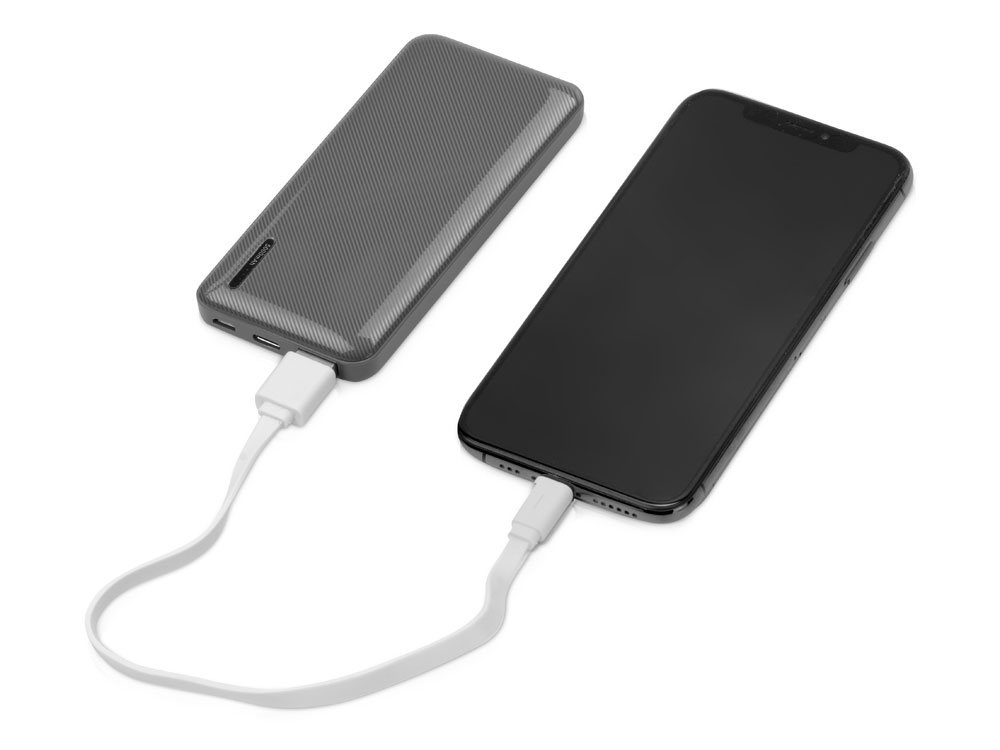 Внешний аккумулятор Evolt Mini-5, 5000 mAh, серый - купить оптом