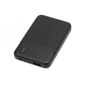 Внешний аккумулятор Evolt Mosaic, 5000 mAh, черный - купить оптом