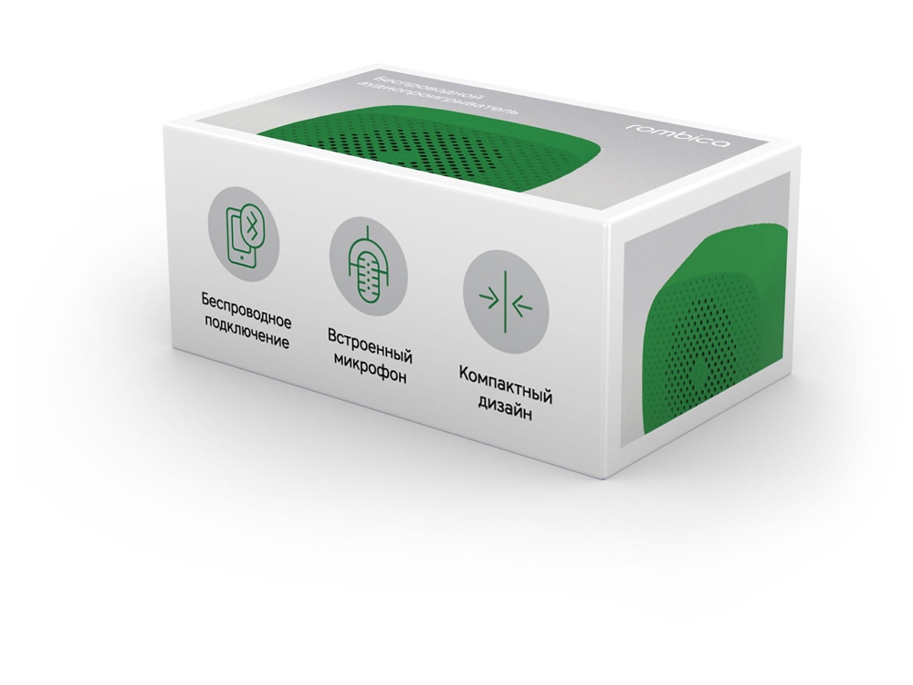 Портативная акустика Rombica MySound Melody Green, зеленый - купить оптом