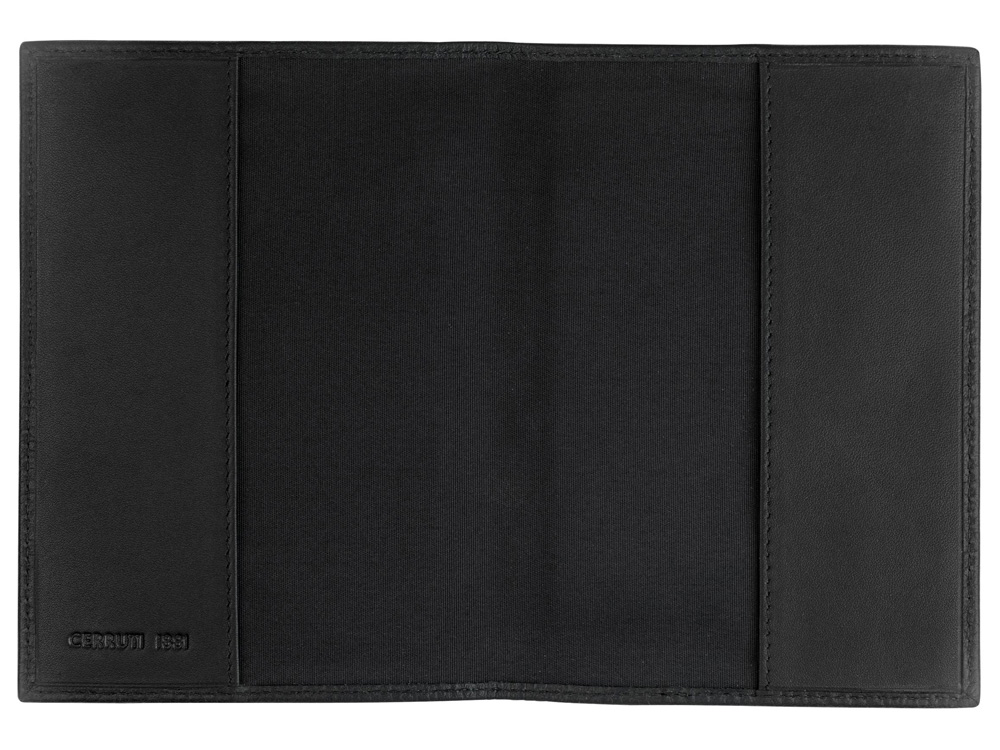 Обложка для паспорта Irving Black. Cerruti 1881, черный - купить оптом