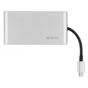 Хаб USB Rombica Type-C Hermes Black, черный - купить оптом
