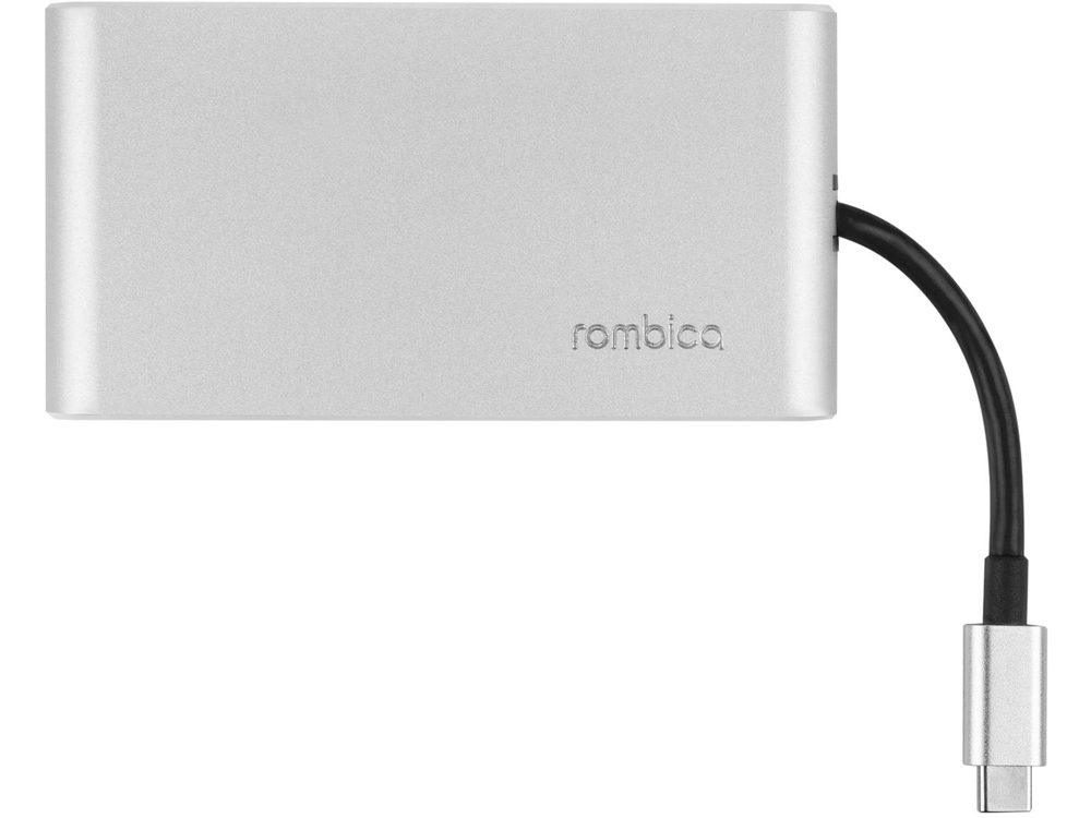 Хаб USB Rombica Type-C Hermes Black, черный - купить оптом