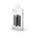 Хаб USB Rombica Type-C Hermes Black, черный, фото 4