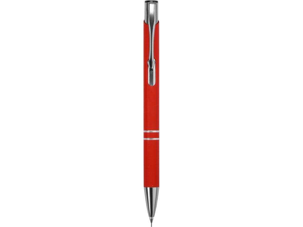 Механический карандаш Legend Pencil софт-тач 0.5 мм, красный - купить оптом
