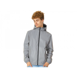 Ветровка светоотражающая 2XL, серебристый - купить оптом