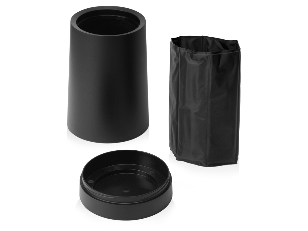 Охладитель Cooler Pot 2.0 для бутылки цельный, черный - купить оптом