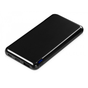 Внешний аккумулятор Forge v.2, металл, 10000mah, черный - купить оптом