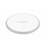 Беспроводное зарядное устройство Rombica  NEO Core Quick c быстрой зарядкой, белый (с лого)