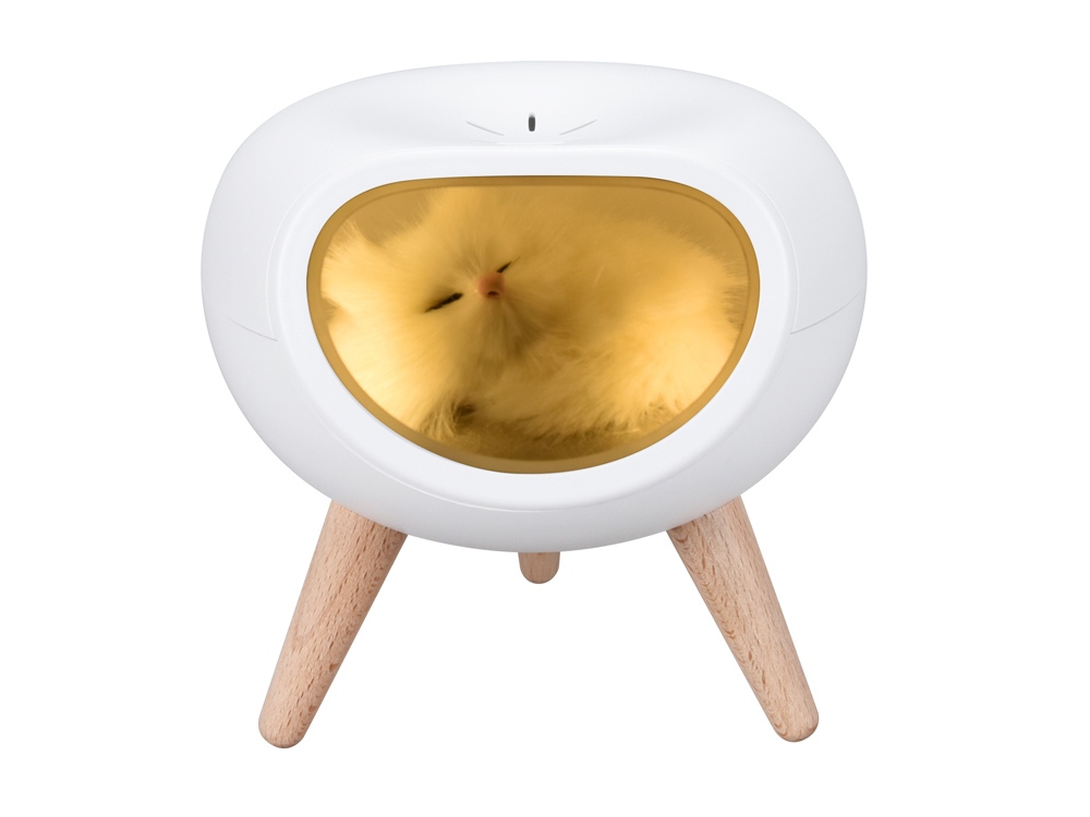 Ночник Rombica LED Koko White, белый, натуральный - купить оптом