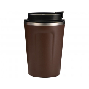 Термокружка CAFe COMPACT, 380 мл, коричневый, дерево - купить оптом