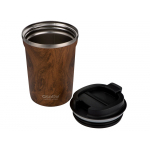 Термокружка CAFe COMPACT, 380 мл, wood, дерево, фото 2