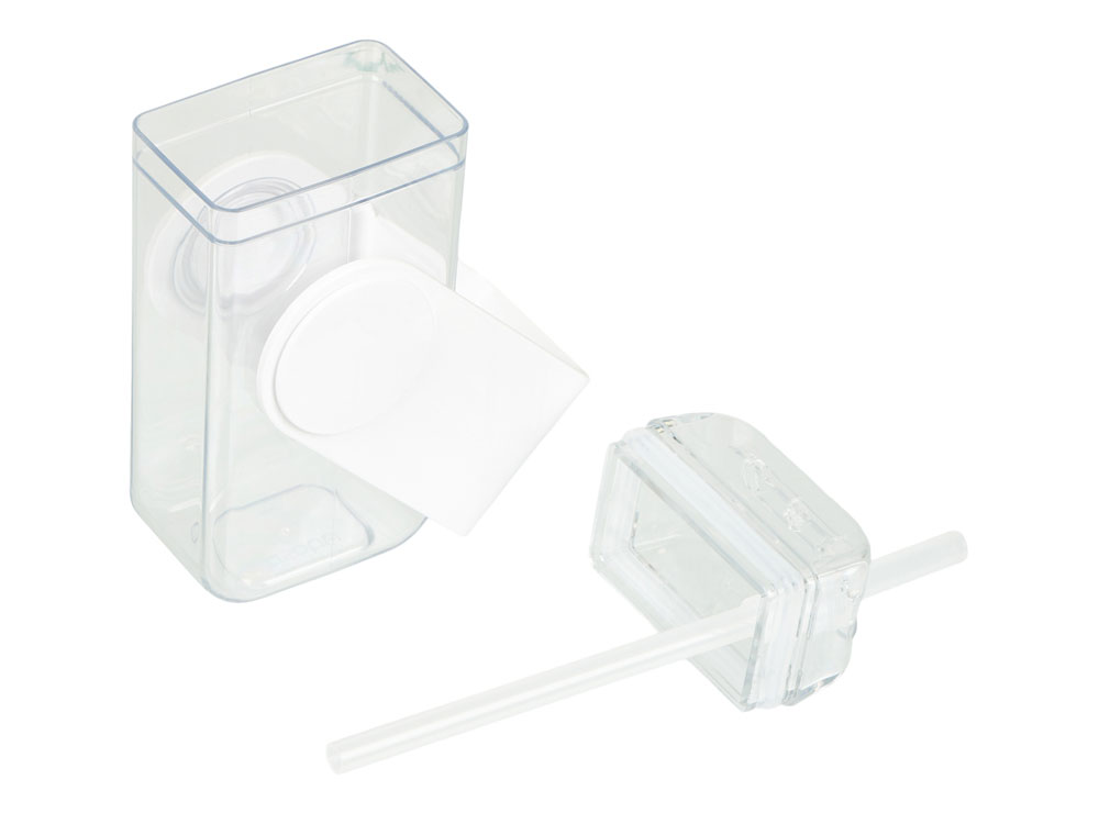 Бутылка для воды JUICY DRINK BOX, белый - купить оптом
