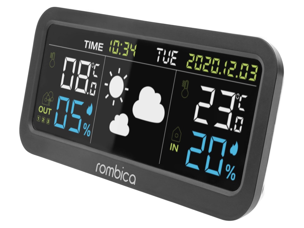 Метеостанция Rombica BoxCast 1 WTS, черный - купить оптом