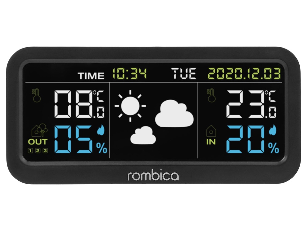 Метеостанция Rombica BoxCast 1 WTS, черный - купить оптом