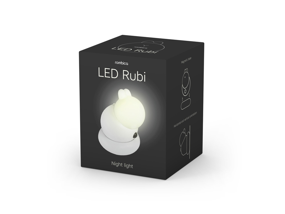 Ночник Rombica LED Rubi, белый - купить оптом