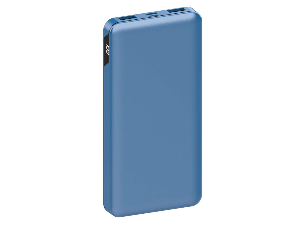 Портативный внешний аккумулятор MFX 10000 Blue, синий - купить оптом