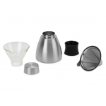 Кофеварка POUR OVER, 1000 мл, серебристый/черный, фото 3