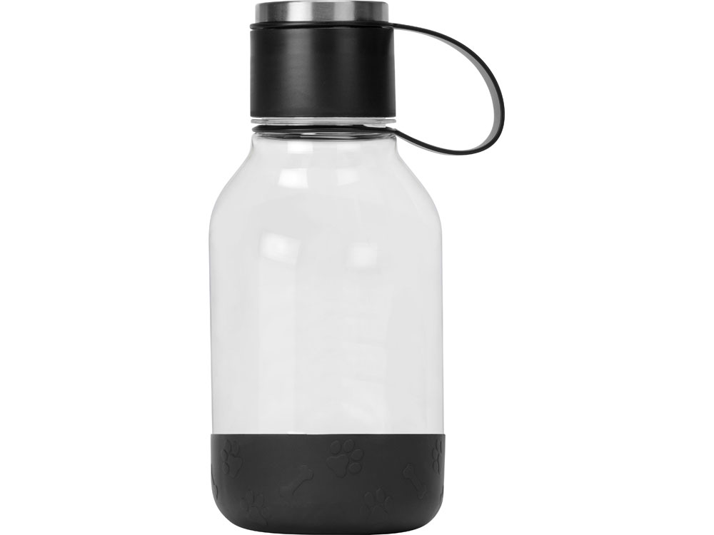 Бутылка для воды 2-в-1 Dog Bowl Bottle со съемной миской для питомцев, 1500 мл, черный - купить оптом