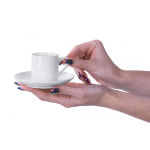 Кофейная пара прямой формы Espresso, 100мл, белый, фото 4