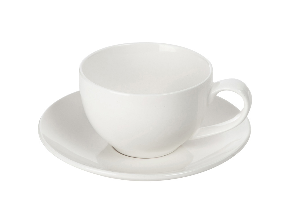 Кофейная пара классической формы Ristretto, 90мл, белый - купить оптом