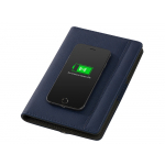 Органайзер с функцией беспроводной зарядки Manner, 5000 mah, темно-синий, фото 3