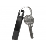 USB 2.0- флешка на 32 Гб c подсветкой логотипа Hook LED, темно-серый, красная подсветка, фото 3