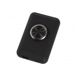 Магнитный беспроводной внешний аккумулятор MagnetIQ, 5000 mah, 10 W, черный, фото 1