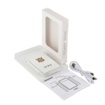 Внешний аккумулятор с подсветкой Starlight PB 5000 mAh, белый, фото 3
