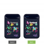 Внешний аккумулятор с подсветкой Starlight PB 5000 mAh, синий, фото 2