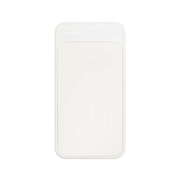 Внешний аккумулятор с подсветкой Starlight Plus PB 10000 mAh, белый - купить оптом
