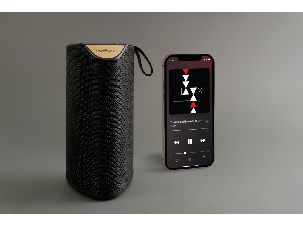 Портативная акустика Rombica mysound Tetria Black, черный - купить оптом