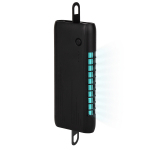 Внешний аккумулятор с встроенной УФ лампой Uno 6000 mAh, черный, фото 3