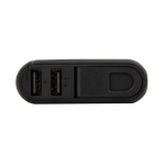 Внешний аккумулятор с встроенной УФ лампой Uno 6000 mAh, черный, фото 4