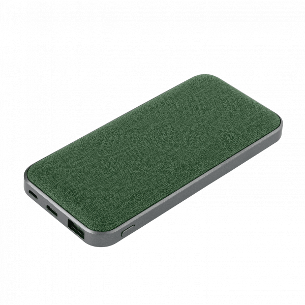 Внешний аккумулятор Tweed PB 10000 mAh, зеленый - купить оптом