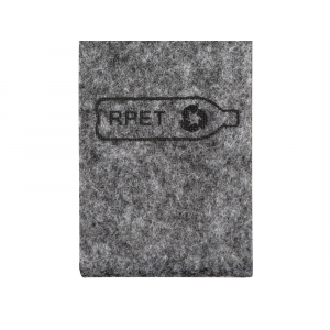 Брелок Felt из RPET-фетра, серый - купить оптом