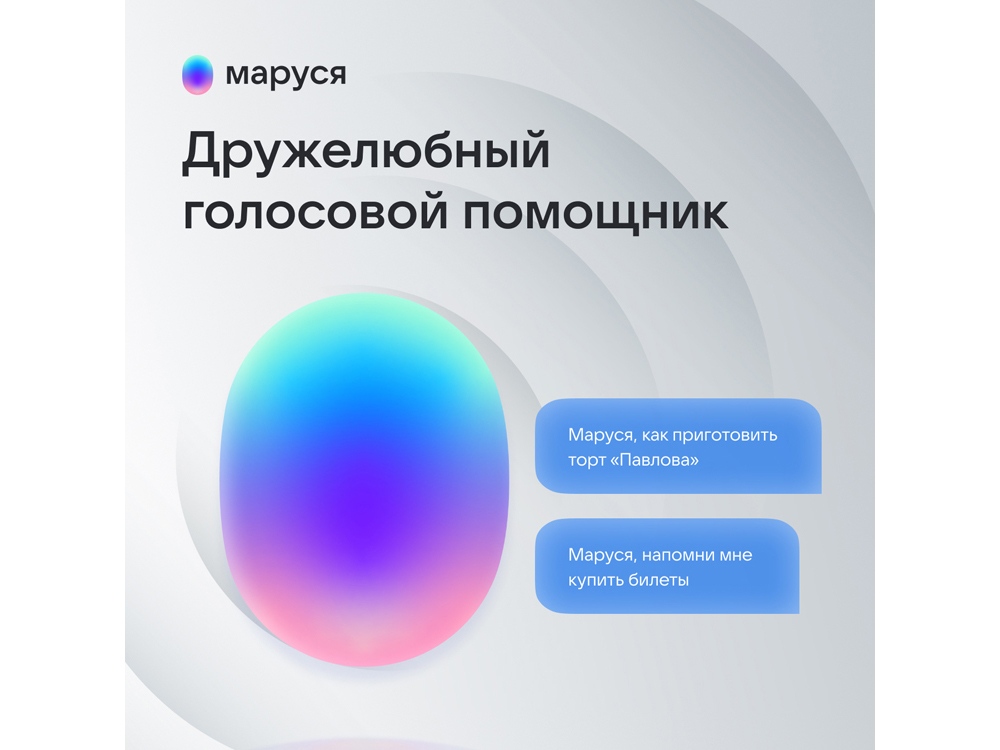 Умная колонка VK Капсула Мини с голосовым помощником Марусей, терракотовый - купить оптом