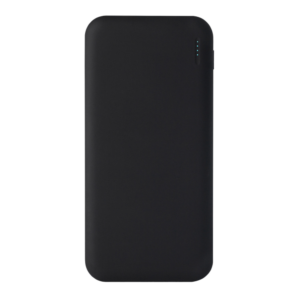 Внешний аккумулятор с подсветкой Luce 10000 mAh, черный - купить оптом
