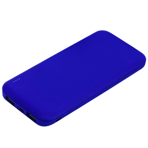 Внешний аккумулятор с подсветкой Luce Ultramarine 10000 mAh, ярко-синий - купить оптом