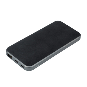 Внешний аккумулятор In Velour 10000 mAh, черный - купить оптом