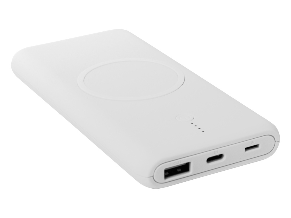 Внешний беспроводной аккумулятор c QC/PD Reload, 10000 mAh, белый - купить оптом