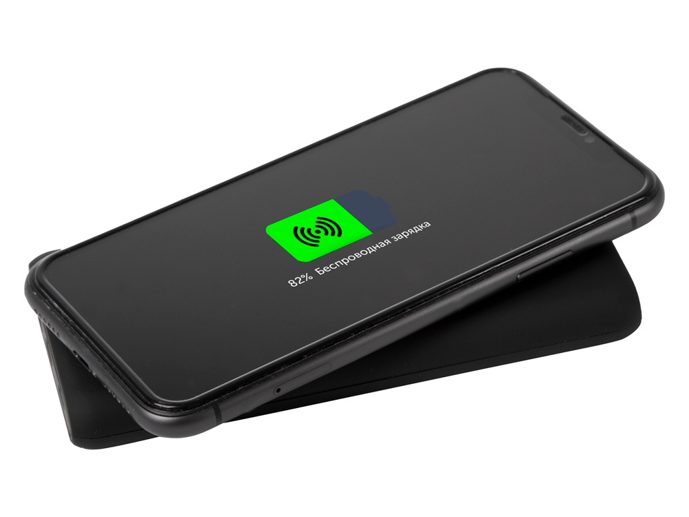 Внешний беспроводной аккумулятор c QC/PD Reload, 10000 mAh, черный - купить оптом