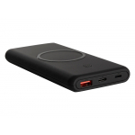 Внешний беспроводной аккумулятор c QC/PD Reload, 10000 mAh, черный, фото 3