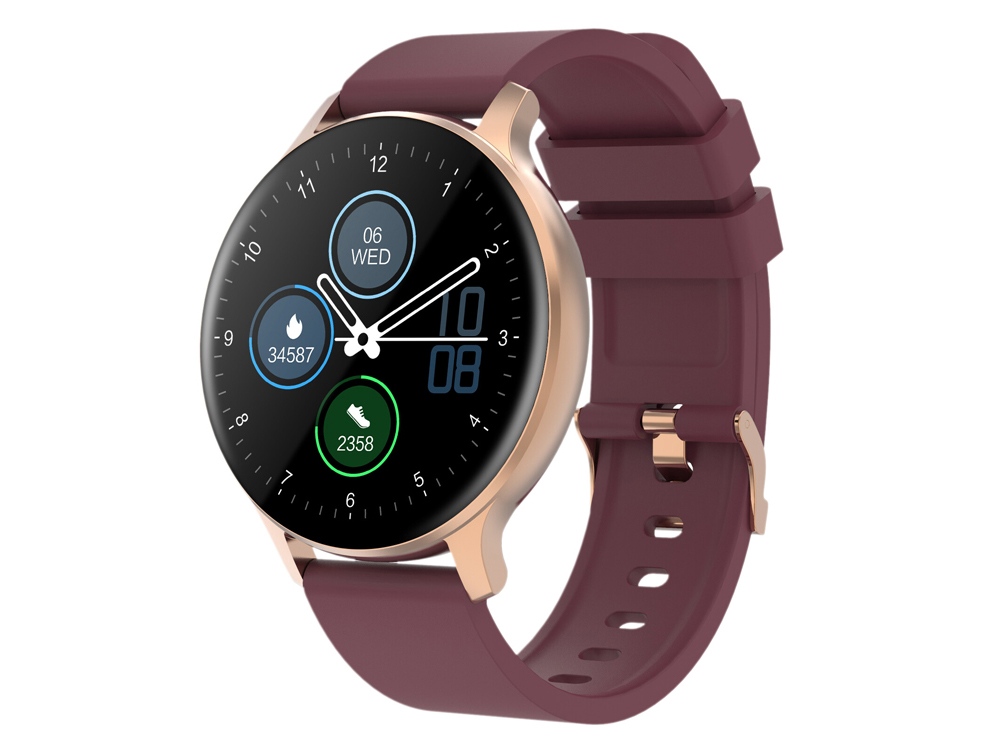 Смарт-часы Canyon SW-68  Badian, IP68, темно-красный - купить оптом