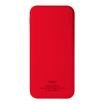 Внешний аккумулятор с подсветкой Luce 10000 mAh, красный, фото 2
