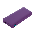 Внешний аккумулятор с подсветкой Ancor Plus 10000 mAh, фиолетовый